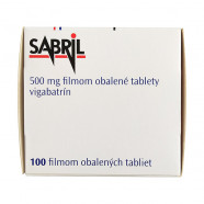 Купить Сабрил (Вигабатрин) таблетки 500мг №100 в Кемерово