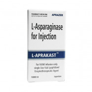 Купить Аспарагиназа (L аспарагиназа) L-Aprakast 10000 МЕ лиоф. для приг. р-ра для инъек. №1 в Иркутске