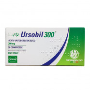 Купить Урсобил (Урсолизин, Урсодезоксихолевая кислота) 300 капсулы №20 в Иркутске